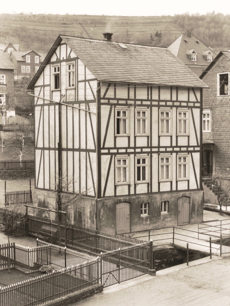Framework House, Corner View, Am Gosenbach 15, Niederschelderhütte, Germany