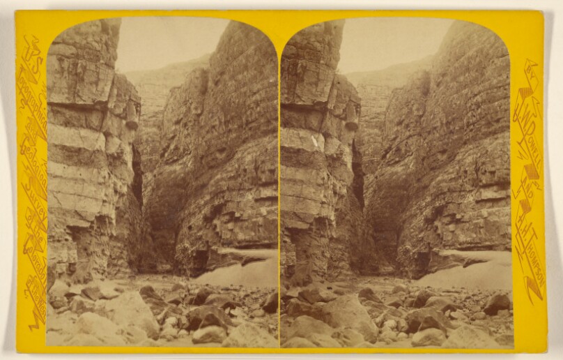 Side Gulch. This canon is 140 1/2 miles in length and from 300 to 3,000 feet deep. [Colorado River. Glen Canon]