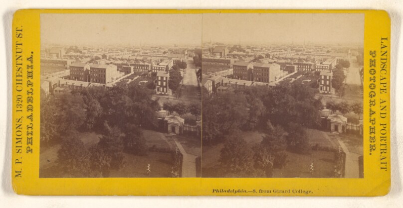 Philadelphia. - S. from Girard College.