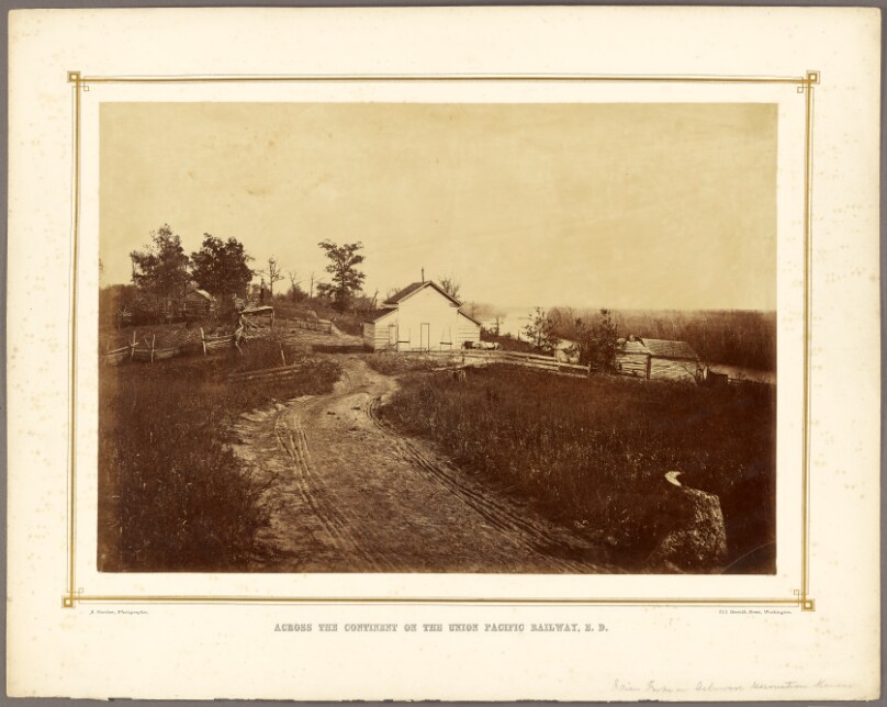 [Indian Farm on the Delaware Reservation, Kansas]