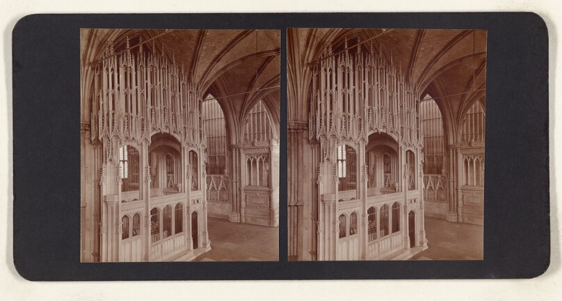 [(---illeg.) Chantry from above]