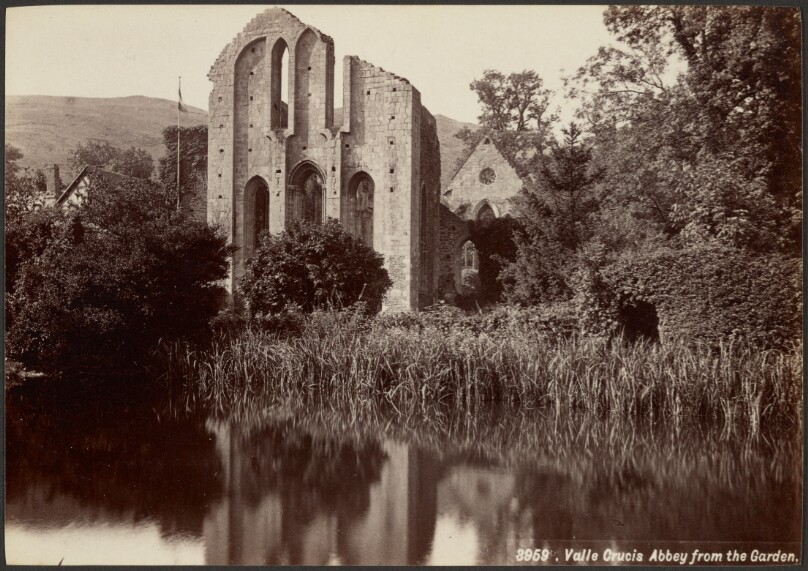 Valle Crucis Abbey from the Garden