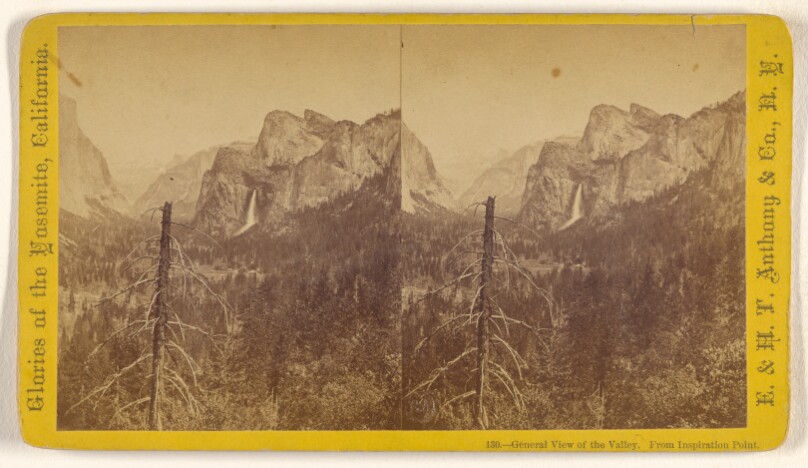 General View of the Valley. From Inspiration Point.