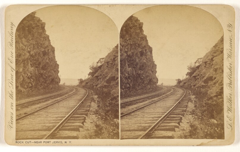 Rock Cut - Near Port Jervis, N.Y.