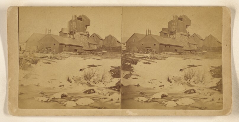 [View of Katahdin Iron Works, Maine]