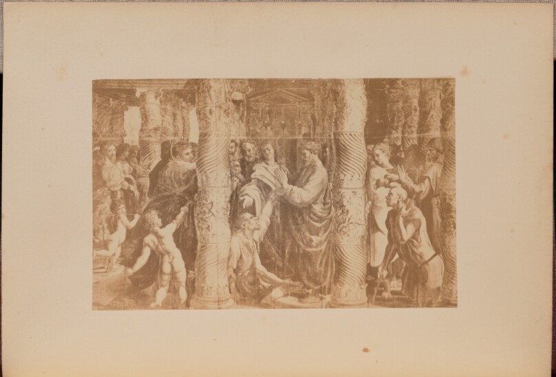 Peter and John Healing the Lame Man at the Beautiful Gate of the Temple