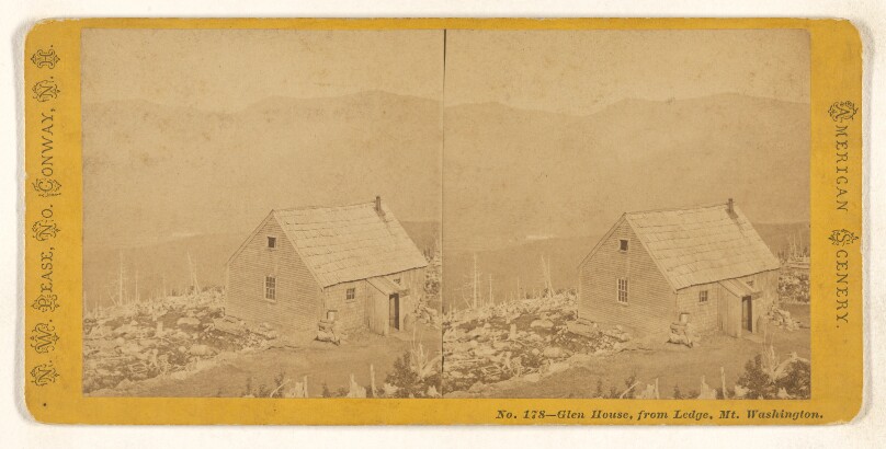 Glen House, from Ledge, Mt. Washington.