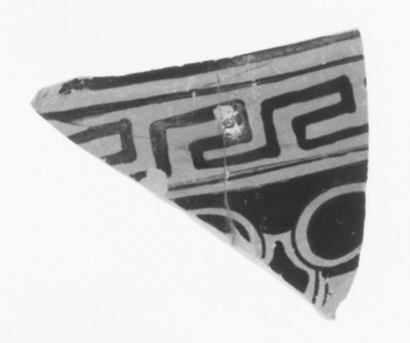 Attic Red-Figure Statuette Kantharos Fragment (comprised of 2 joined fragments)