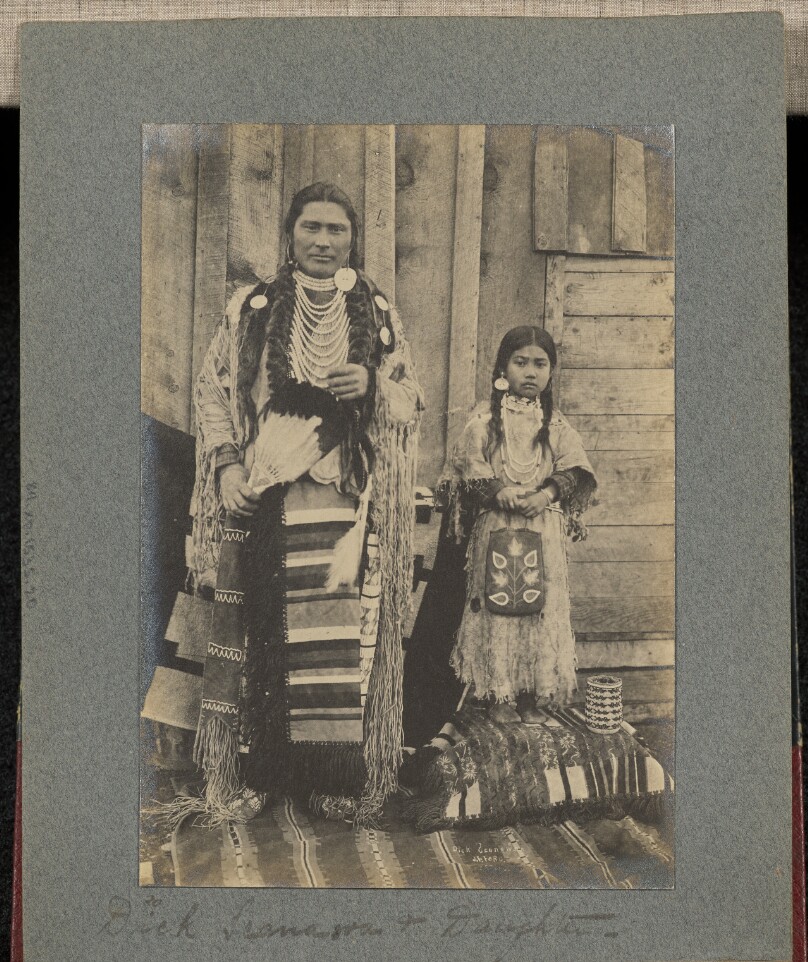 Dick Scanewa and Daughter