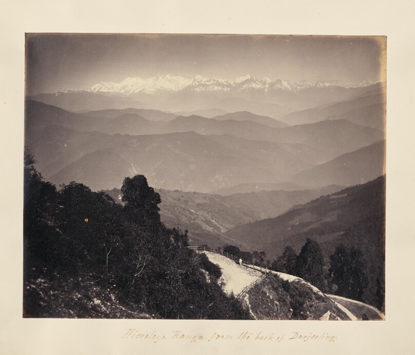 Himalaya [sic] Range from the Back of Darjeeling
