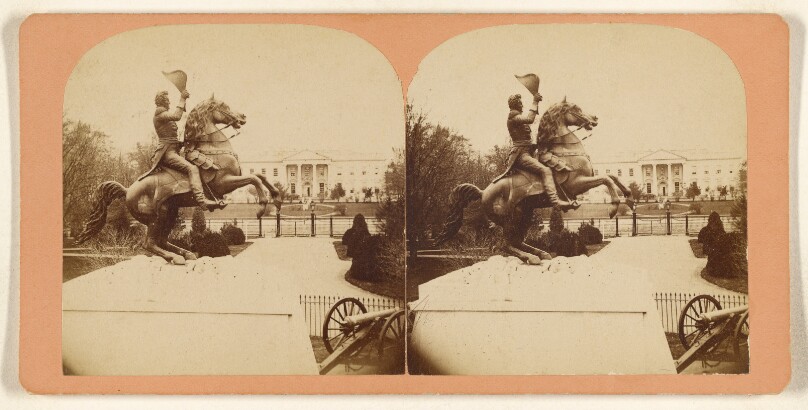 The Colossal Bronze Equestrian Statue of Gen. Andrew Jackson