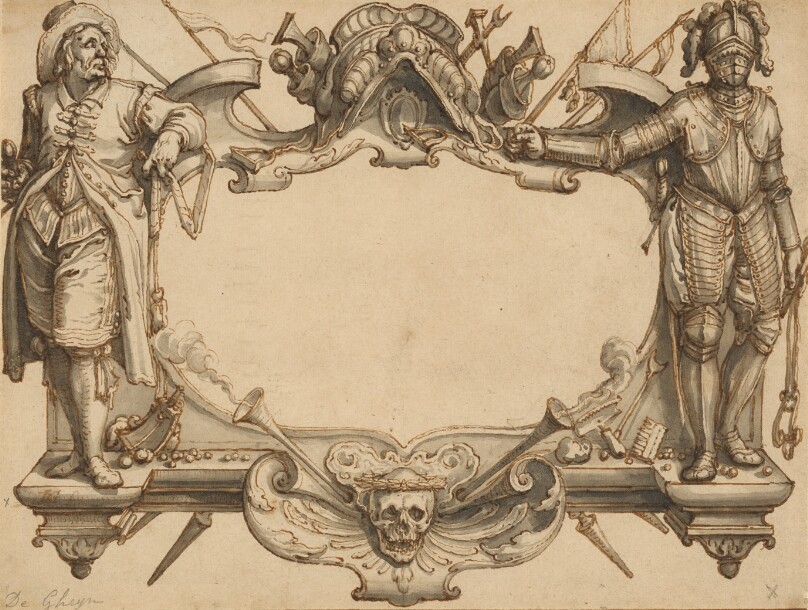 Design for the Title Page of "The Exercise of Cavalry"