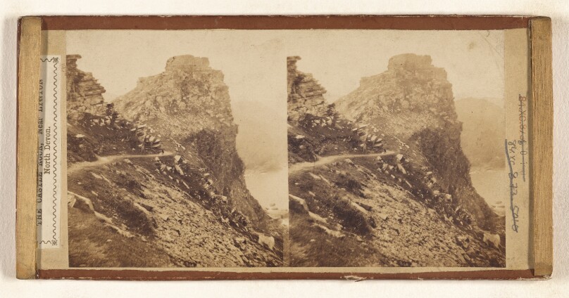 [View in Wales] (recto); The Castle Rock, Near Lynton (verso)