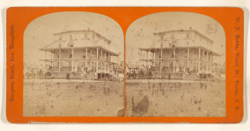 [View of Hampton Beach Hotel, Hampton Beach, New Hampshire]