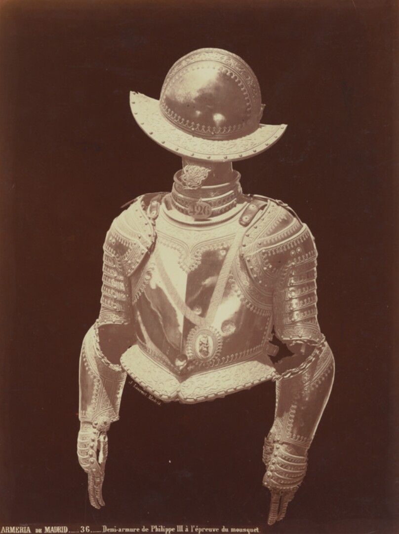 Armeria de Madrid, Demi-armure de Philippe III à l'épreuve du mousquet