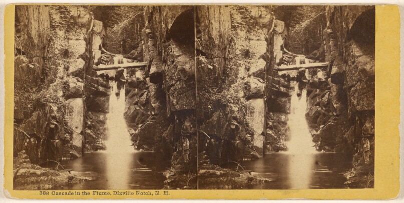 Cascade in the Flume, Dixville Notch, N.H.