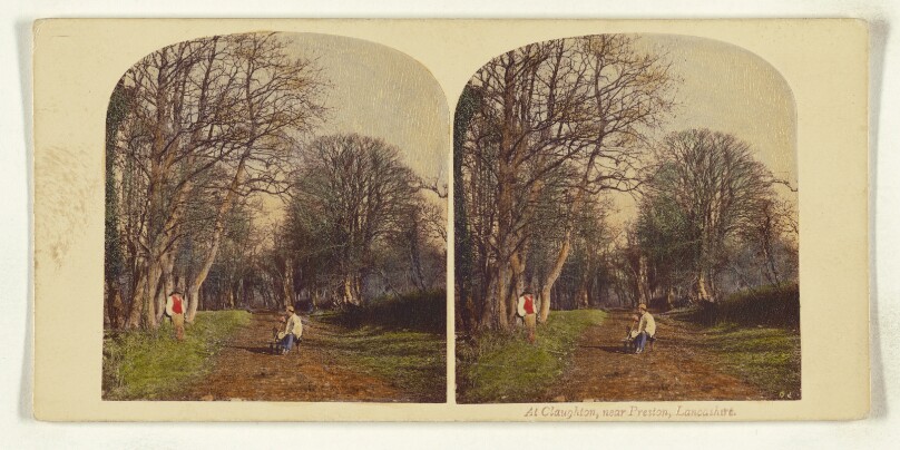 At Claughton, near Preston, Lancashire.