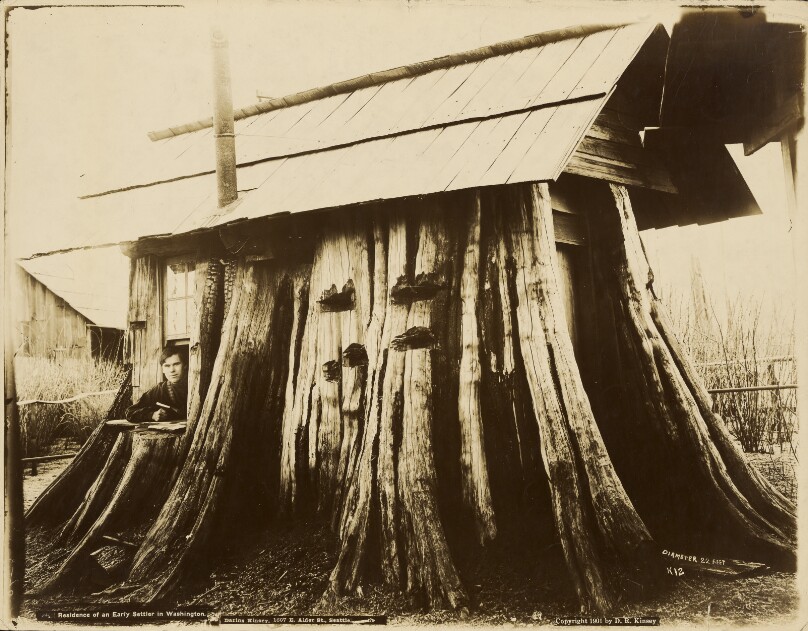 Residence of an Early Settler in Washington