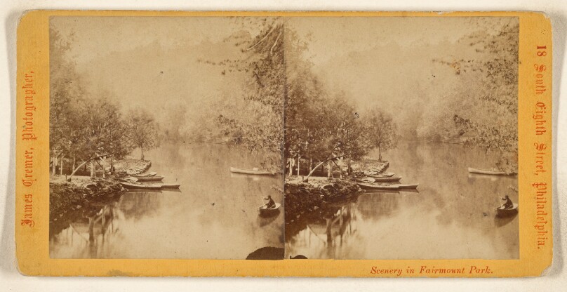 View at Log Cabin [Fairmount Park, Philadelphia, Pa.]