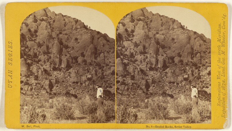 Eroded Rocks, Sevier Valley.
