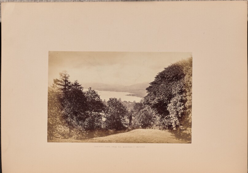 Coniston Lake, from Mr. Marshall's Grounds