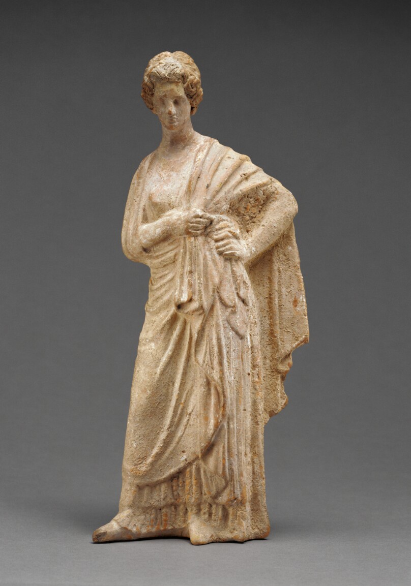 Statuette of a Draped Woman