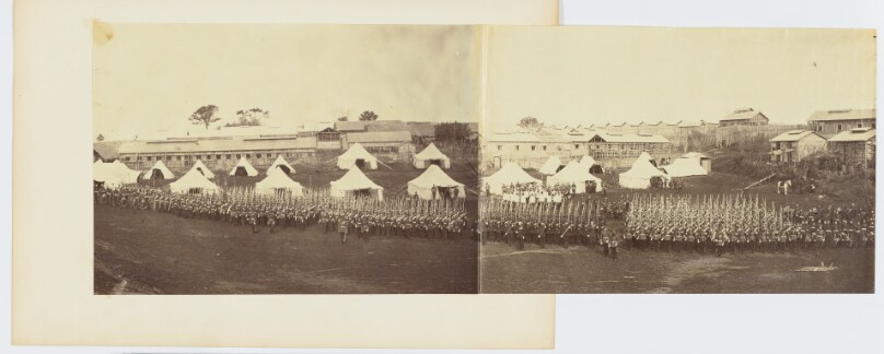 [Group Portrait of the Royal Marine Battalion]