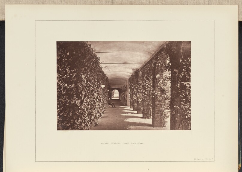Arcade Leading from Ball Room