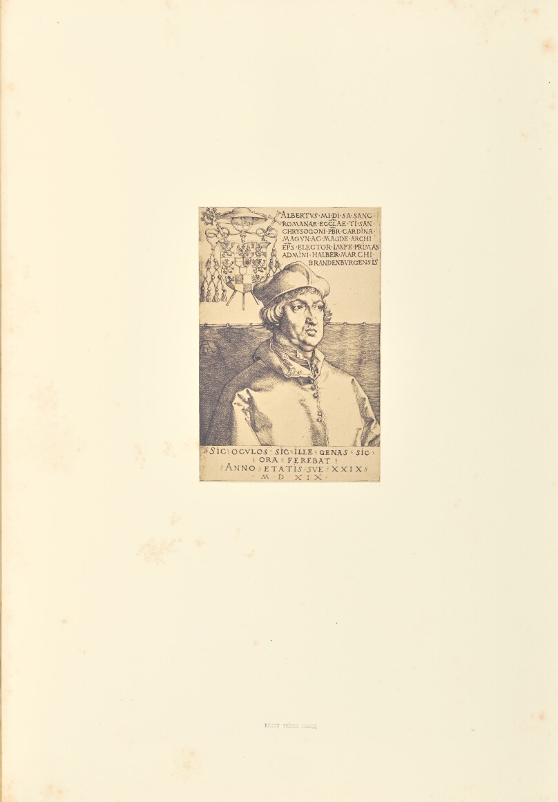 Albert de Mayence, vu de face