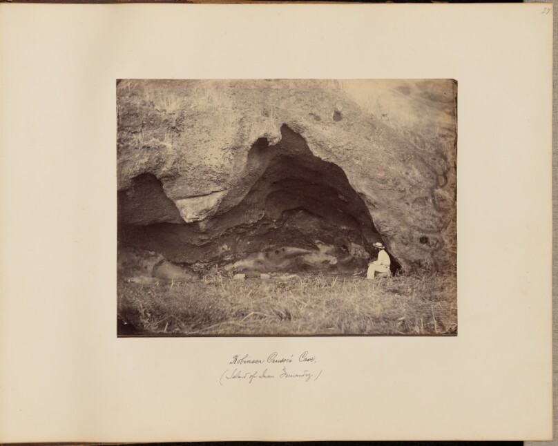 Robinson Crusoe's Cave (Island of Juan Fernandez)