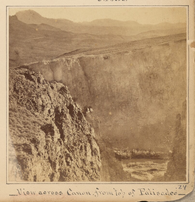 View Across Canon from top of Palisades