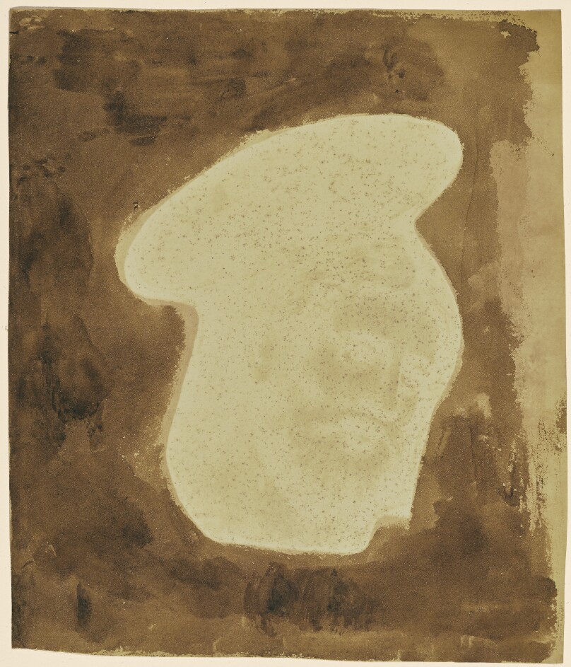 [The Head of Christ from a Painting on Glass]