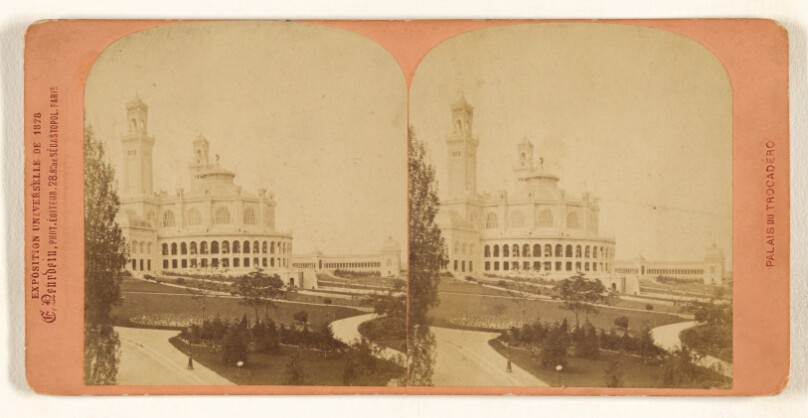 Exposition Universelle de 1878. Palais du Trocadero. [Paris, France]