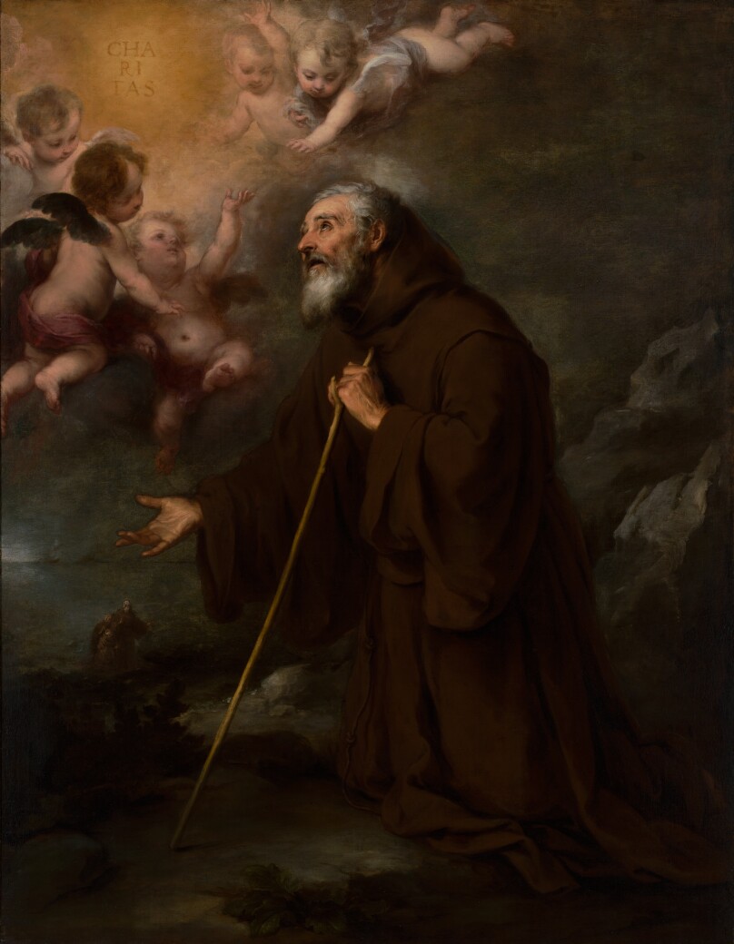 The Vision of Saint Francis of Paola