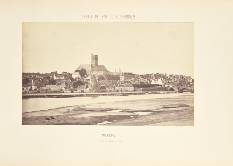 Nevers (Vue Prise du Chamin de Fer)