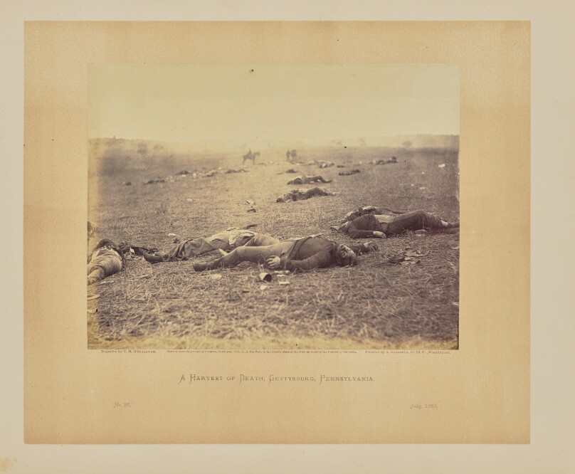 A Harvest of Death, Gettysburg, Pennsylvania