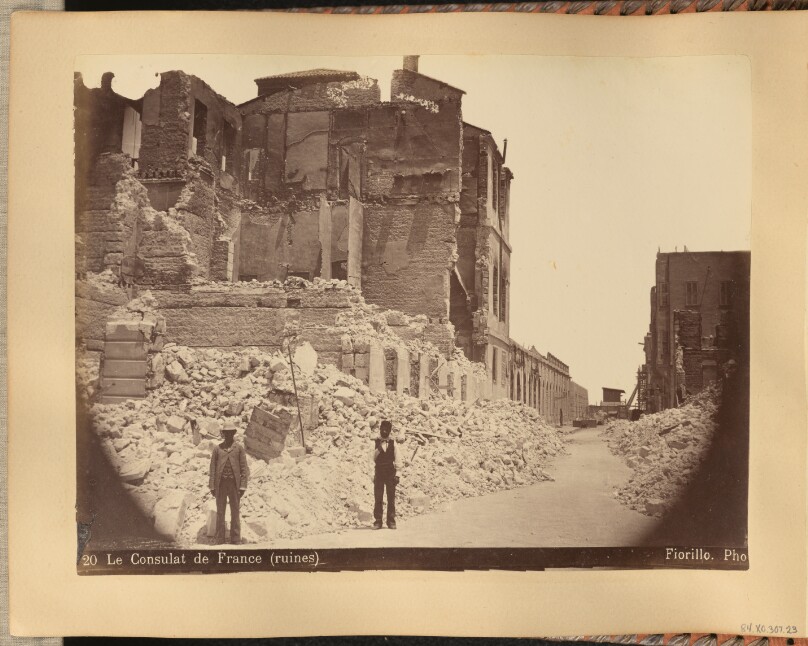 Le Consulat de France (ruines)