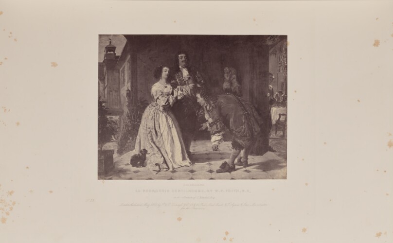 Le Bourgeois Gentilhomme, by W.P. Frith, R.A.