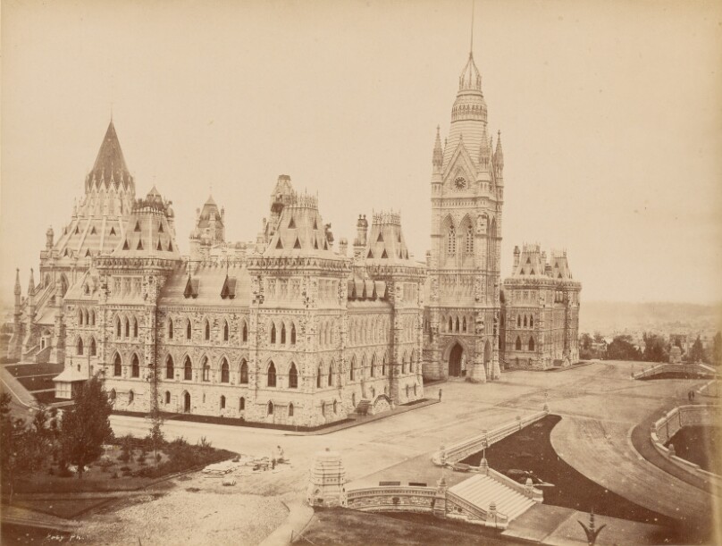 Ottawa, Palais du parlement, batiment principal