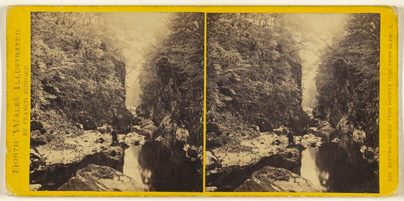Bettws-y-coed, Ffos Noddyn (The Fairy Glen), 2. [North Wales]