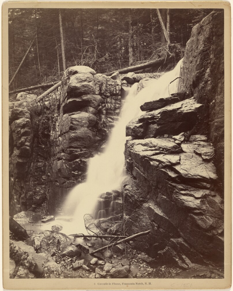 Cascade in Flume, Franconia Notch, N.H.