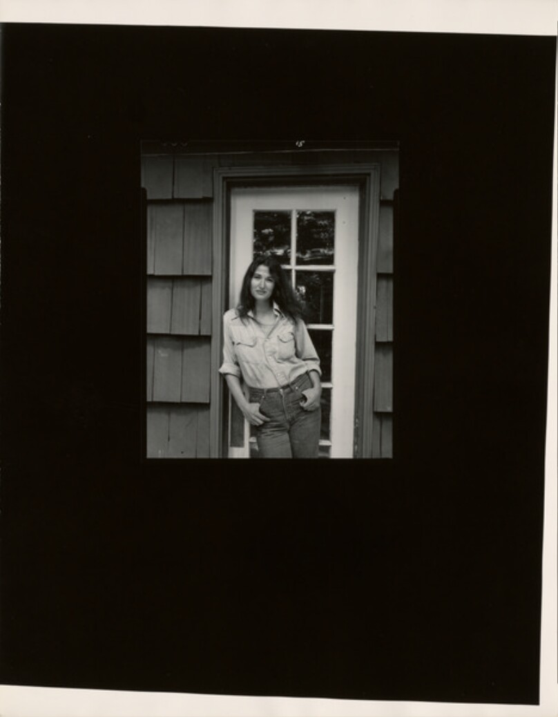 Portrait of Judy Dater, pose 1