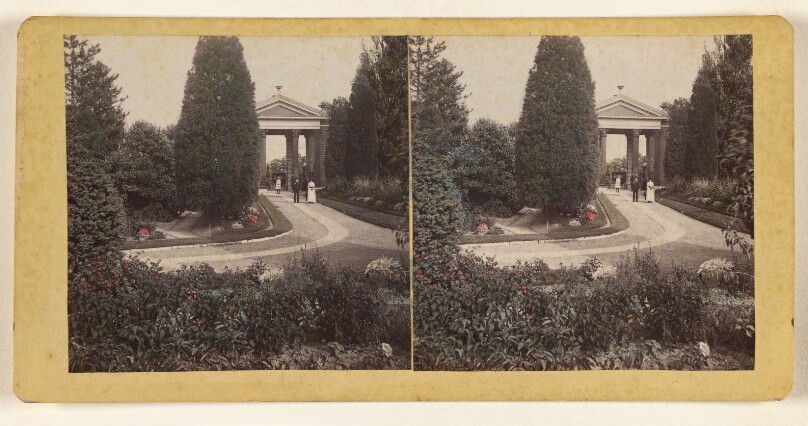Shaw's Garden. Main Entrance, inside view. [St. Louis, Missouri]