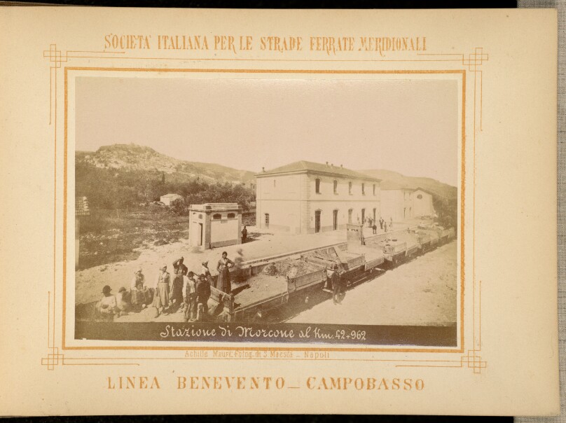 Stazione di Morcone al chilometro 42 + 962