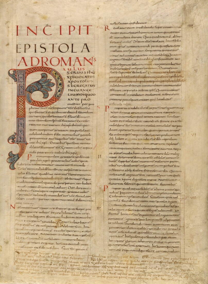 Decorated Initial P