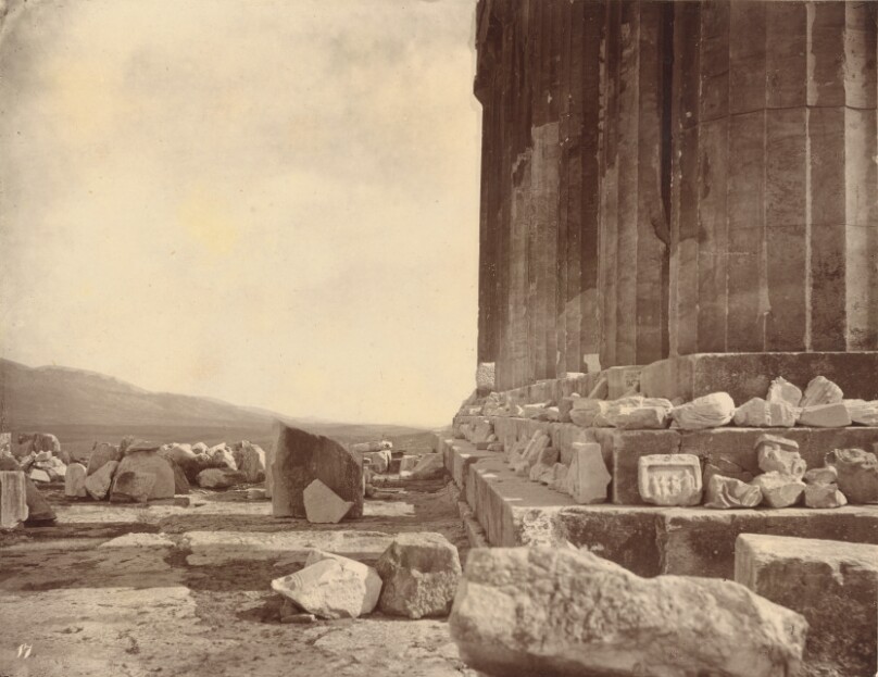 Eastern Facade of the Parthenon
