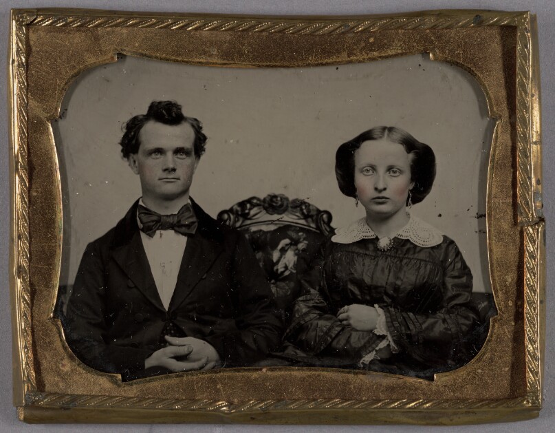 [Portrait of a Seated Couple]