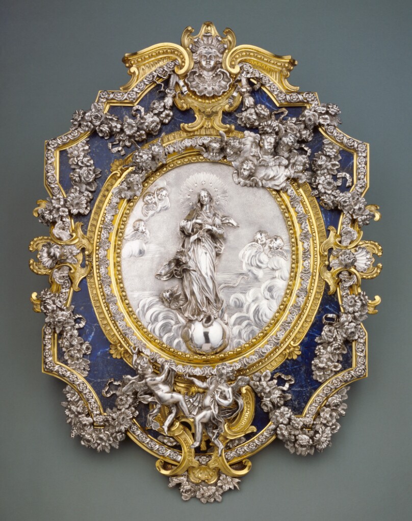 Plaque Representing the Virgin of the Immaculate Conception