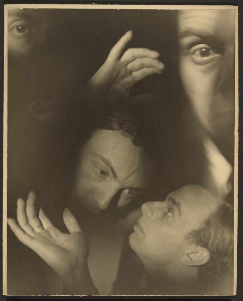 [Multiple Exposures of An Actor's Head]