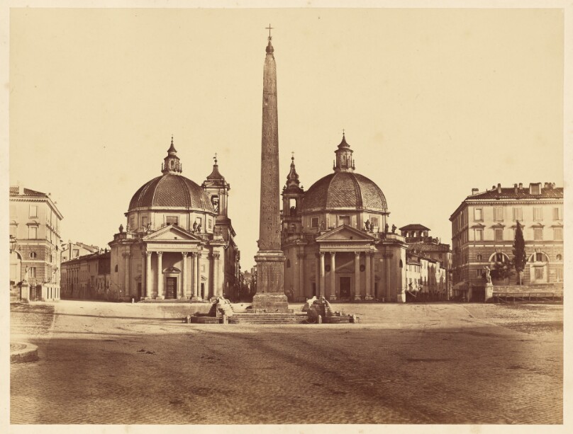 [View of Piazza del Popolo]